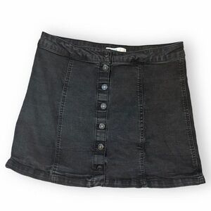 MUDD FLX Black Denim mini Skirt